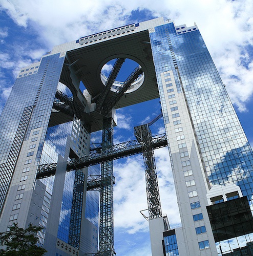 Umeda Sky Building in Osaka, Japan